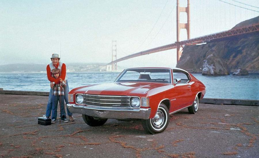 Chevrolet Chevelle Malibu Sport Coupe (1D-37) '1972